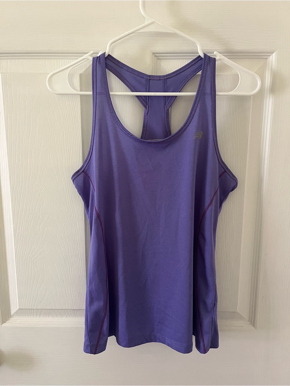 New Balance Purple Racerback Performance Tank